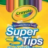 Crayola Washable Super Tip Markers 10 Pack Online