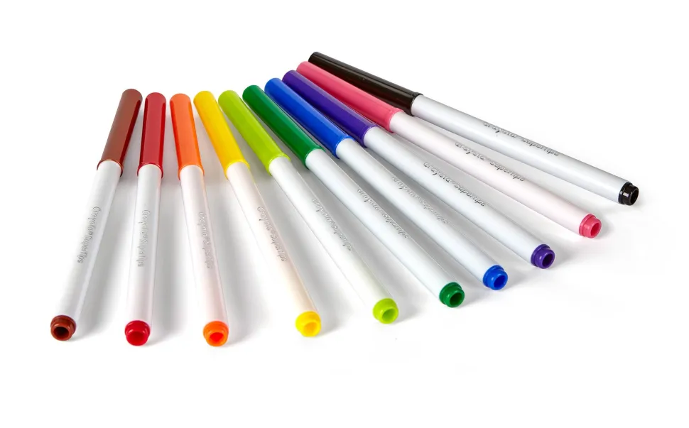 Crayola Washable Super Tip Markers 10 Pack Online
