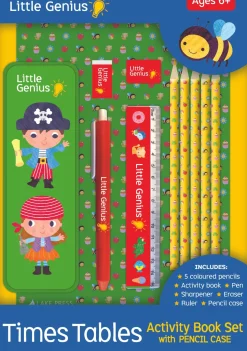 Toyworld NZ Crazy Deal Activity Book Set With Pencil Case Times Tables Discount