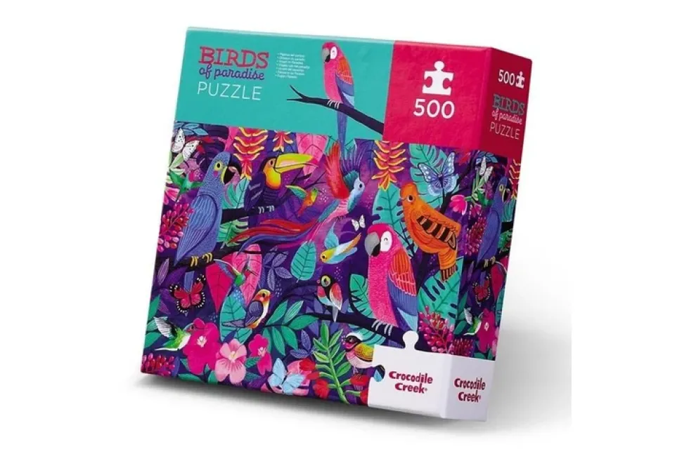 Crocodile Creek Croc Creek 500 Piece Puzzle Birds Of Paradise Best