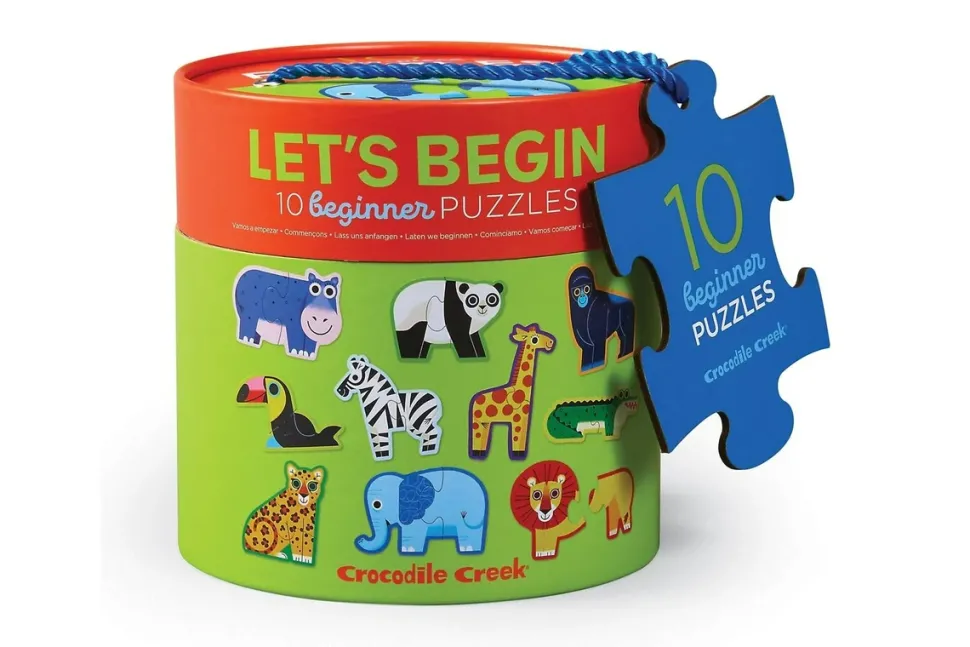 Crocodile Creek Croc Creek 2Pc Lets Begin Canister Jungle Best