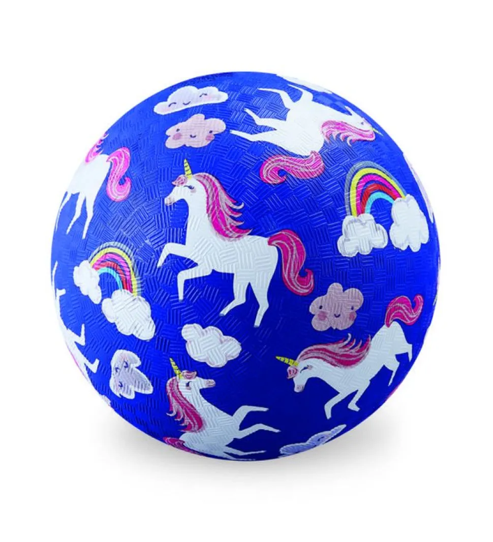 Crocodile Creek 7Inch(17cm) Playground Ball Unicorns Clearance