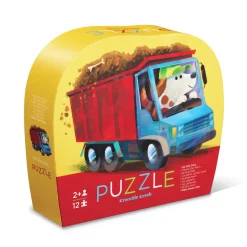 Crocodile Creek 12-Pc Mini Puzzle Go Big Dog Hot