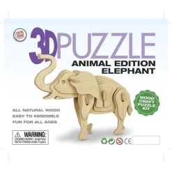 Toyworld NZ 3D Wooden Puzzle Animals Assorted Styles Sale