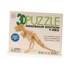 Toyworld NZ 3D Wooden Puzzle Dinosaurs Assorted Styles Flash Sale