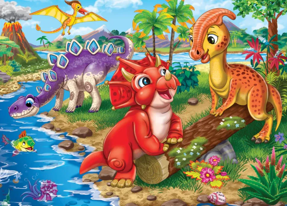 Toyworld NZ Dinosaur Junior 35pc Frame Tray Sale