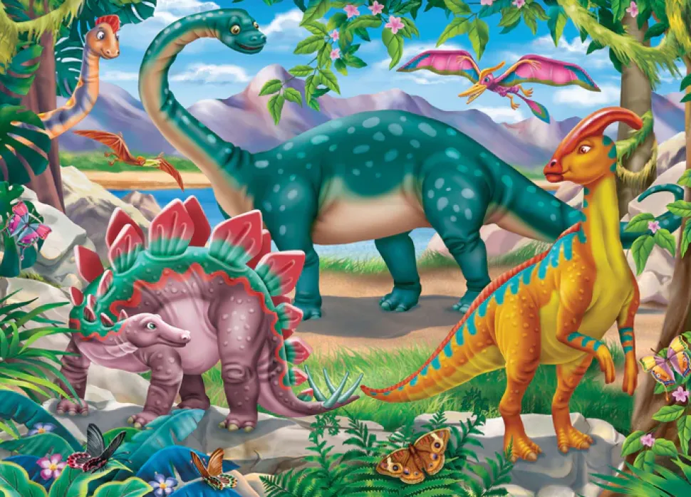 Toyworld NZ Dinosaur Junior 35pc Frame Tray Sale