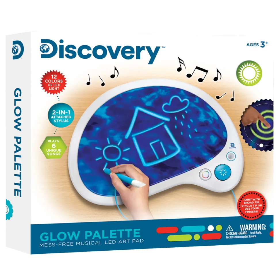 Discovery Glow Palette Mess-Free Led Art Pad Discount