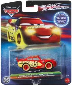 Disney Cars Diecast Glow Racers - Lightning Mcqueen Outlet