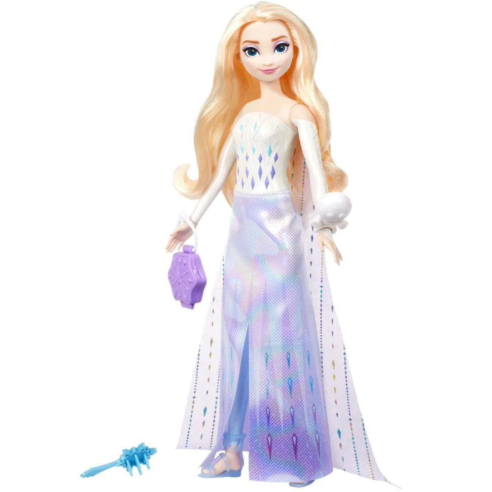 Disney Frozen Spin & Reveal Elsa Doll New