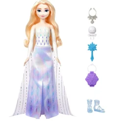 Disney Frozen Spin & Reveal Elsa Doll New