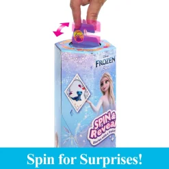 Disney Frozen Spin & Reveal Elsa Doll New