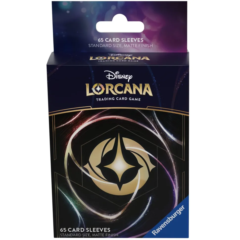 Lorcana Disney Evergreen Branded Sleeves New