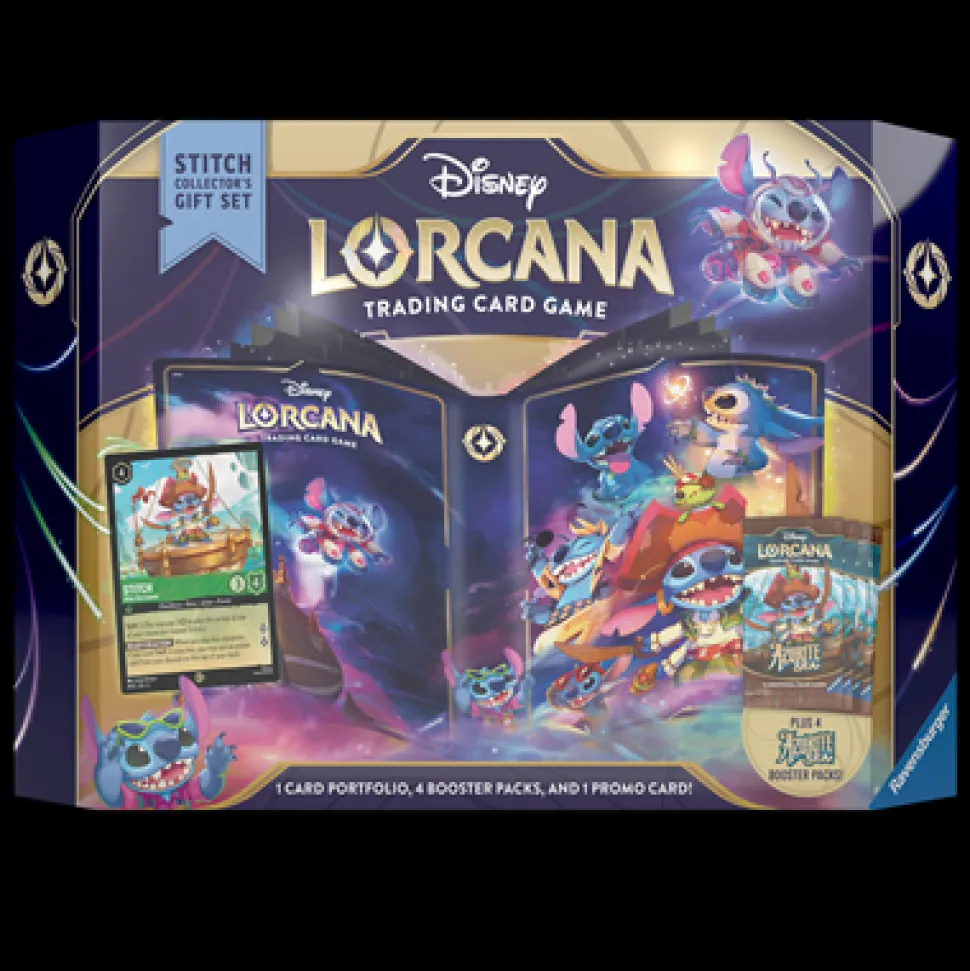 Lorcana Disney Series 6 Azurite Sea Stitch Collector's Gift Set Outlet