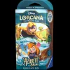 Lorcana Disney Series 6 Azurite Sea Single-Player Deck: Emerald & Sapphire Clearance