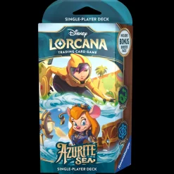 Lorcana Disney Series 6 Azurite Sea Single-Player Deck: Emerald & Sapphire Clearance