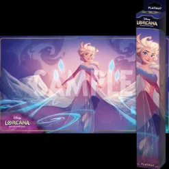 Lorcana Disney Series 6 Azurite Sea Playmat: Elsa - The Fifth Spirit Sale