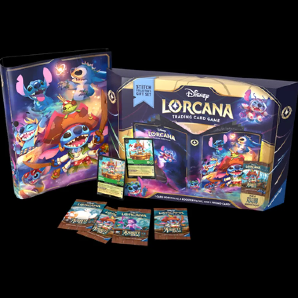 Lorcana Disney Series 6 Azurite Sea Stitch Collector's Gift Set Outlet
