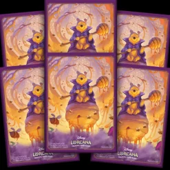 Lorcana Disney Series 6 Azurite Sea Sleeves: Winnie the Pooh - Hunny Wizard Outlet