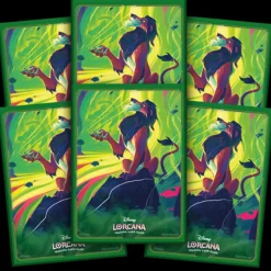 Lorcana Disney Series 6 Azurite Sea Sleeves: Scar - Vengeful Lion Cheap