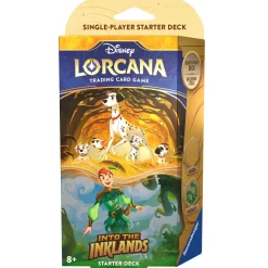 Lorcana Disney TCG S3 Into The Inklands Starter Deck – Amber & Emerald Online