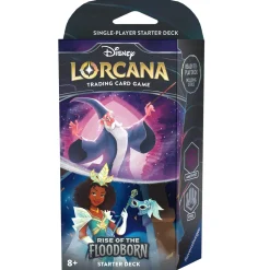 Lorcana Disney TCG S2 Rise Of Floodborn Starter Deck – Amethyst & Steel Best Sale