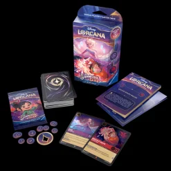 Lorcana Disney TCG S5 Shimmering Skies Starter Deck – Amethyst & Ruby New