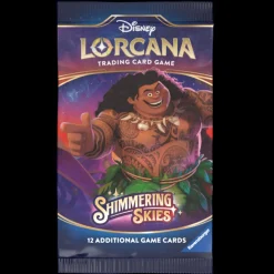 Lorcana Disney TCG S5 Shimmering Skies Booster Pack Assorted Styles Flash Sale