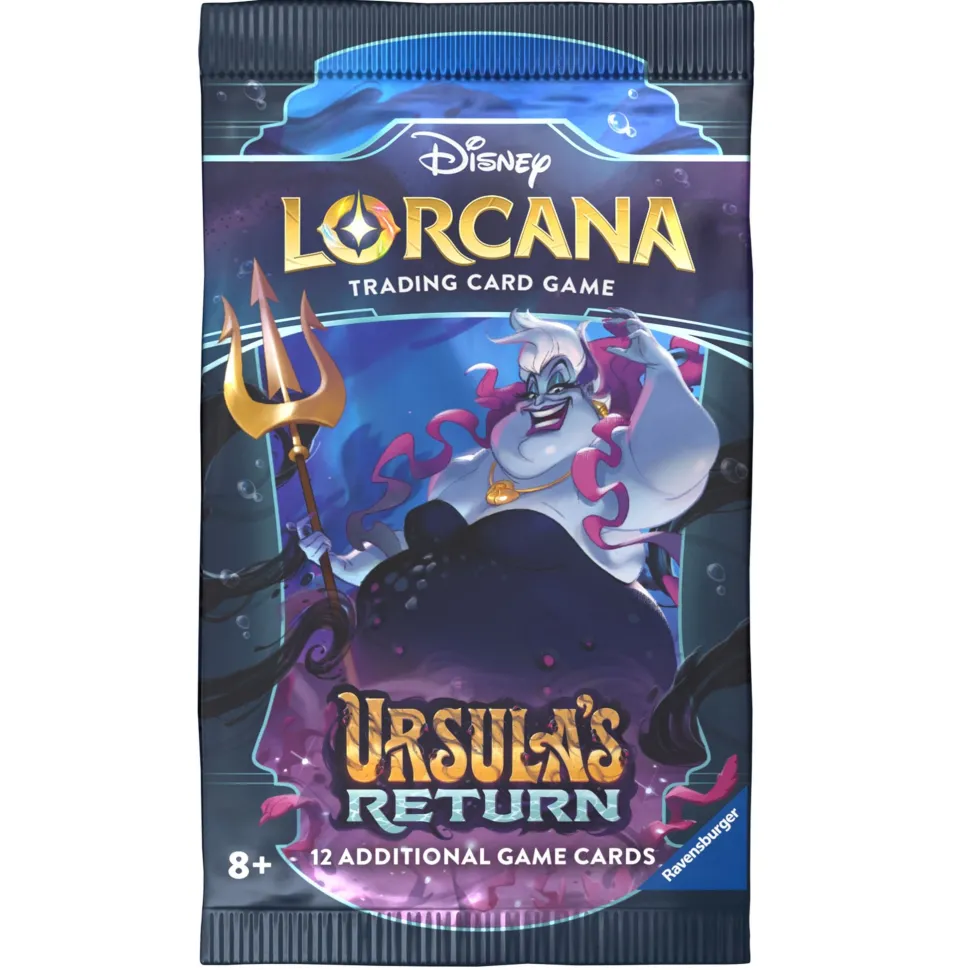 Lorcana Disney TCG S4 Ursula's Return Booster Pack Assorted Styles Flash Sale