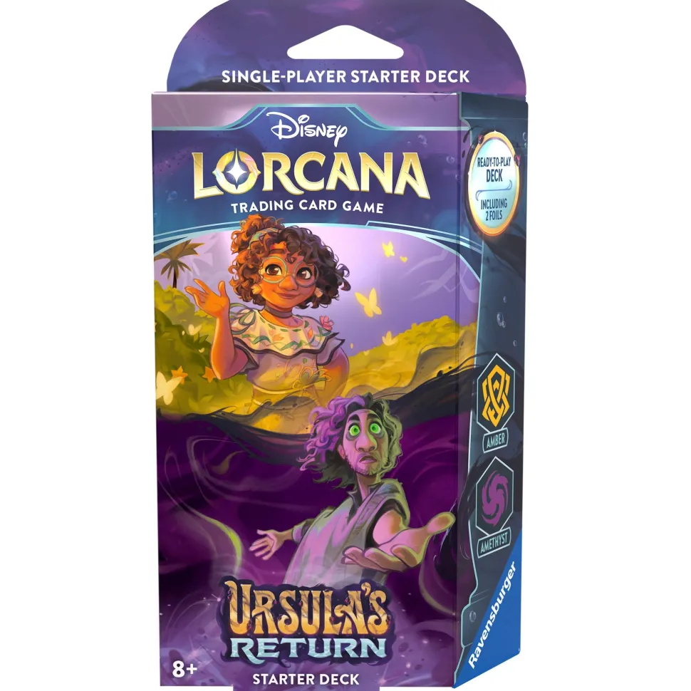 Lorcana Disney TCG S4 Ursula's Return Starter Deck – Amber & Amethyst Best Sale
