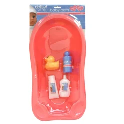 Dolls World Baby Bath With Accessories Outlet