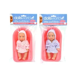 Dolls World Little Bathtime 17cm Bathable Doll Assorted Styles Shop
