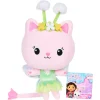 Gabby's Dollhouse Dreamworks Purr-Ific Plush Kitty Fairy New