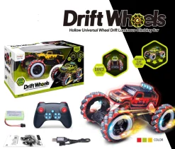 Toyworld NZ Drift Wheels 1:12 Remote Control Dancing Rock Crawler With Lights Assorted Styles Hot