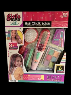 Toyworld NZ Fashion Girl Hair Chalk And Nail Set Assorted Styles Flash Sale