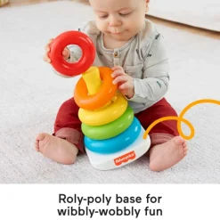 Fisher-Price Baby's First Blocks Rock-A-Stack Store