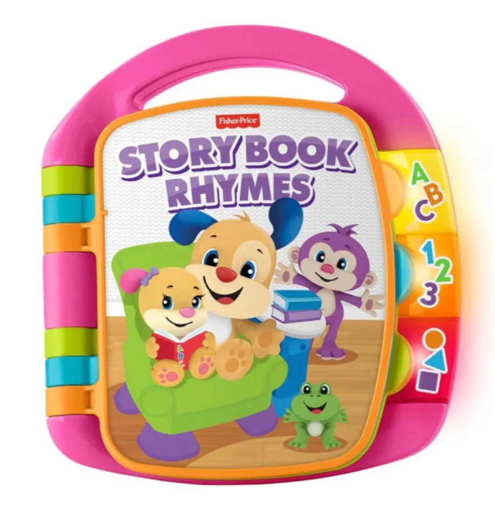 Fisher-Price Laugh & Learn Storybook Rhymes Pink Best Sale