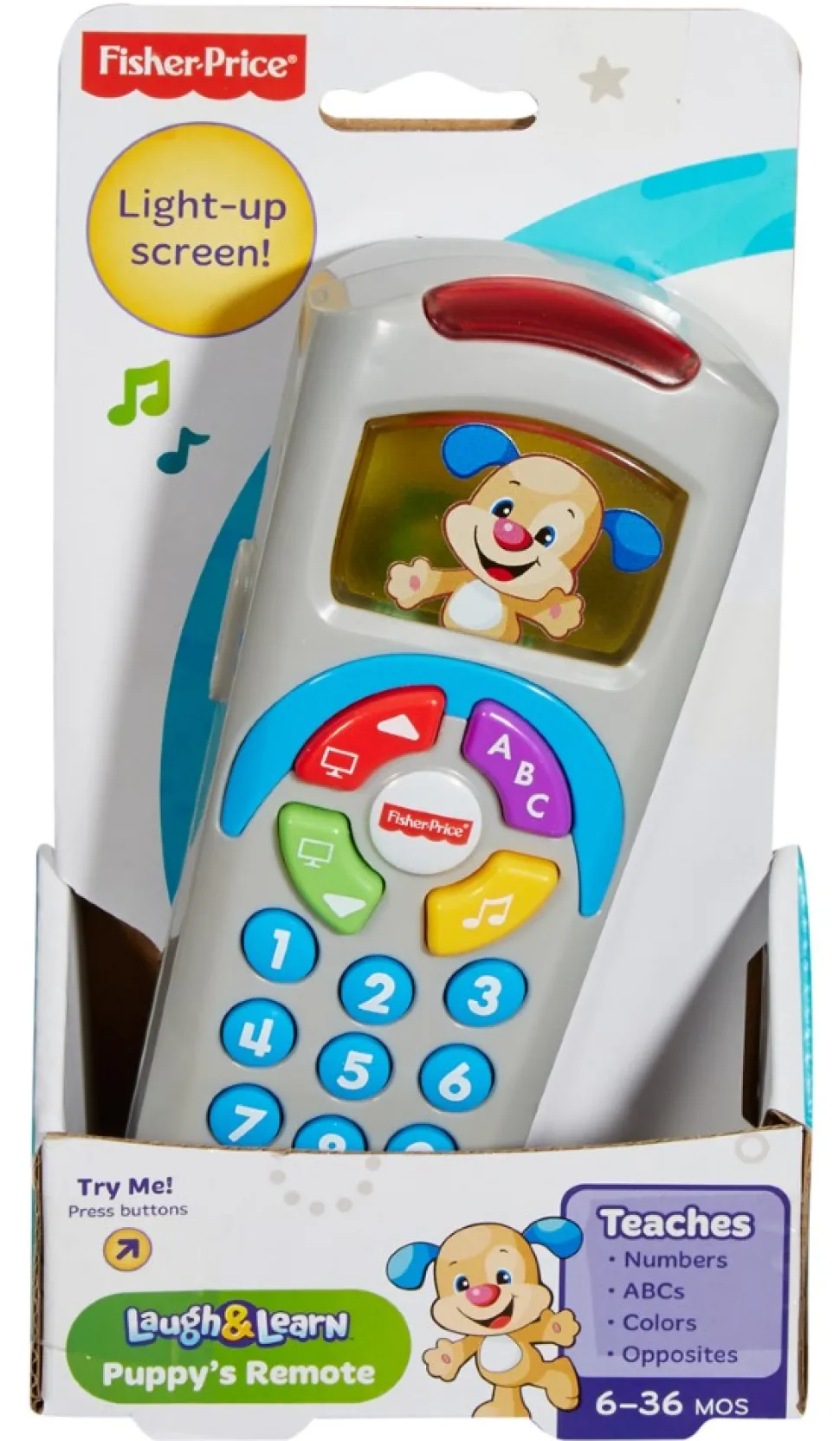 Fisher-Price Laugh & Learn Puppy's Remote Blue Best