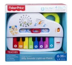 Fisher-Price Laugh & Learn Silly Sounds Light-Up Piano Best Sale
