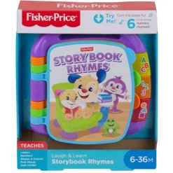 Fisher-Price Laugh & Learn Storybook Rhymes Purple Hot