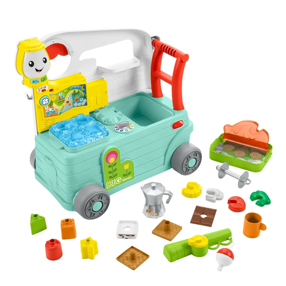 Fisher-Price Laugh & Learn 3-In-1 On The Go Camper Outlet
