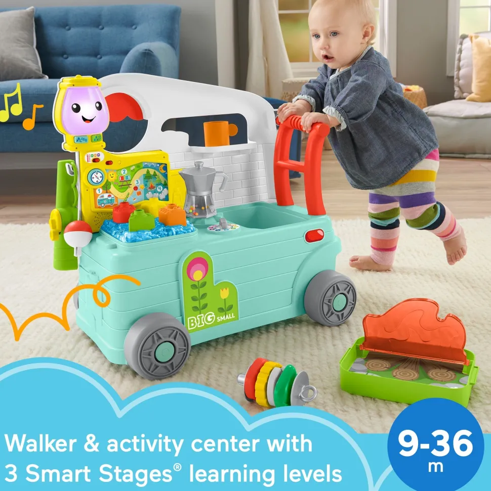 Fisher-Price Laugh & Learn 3-In-1 On The Go Camper Outlet