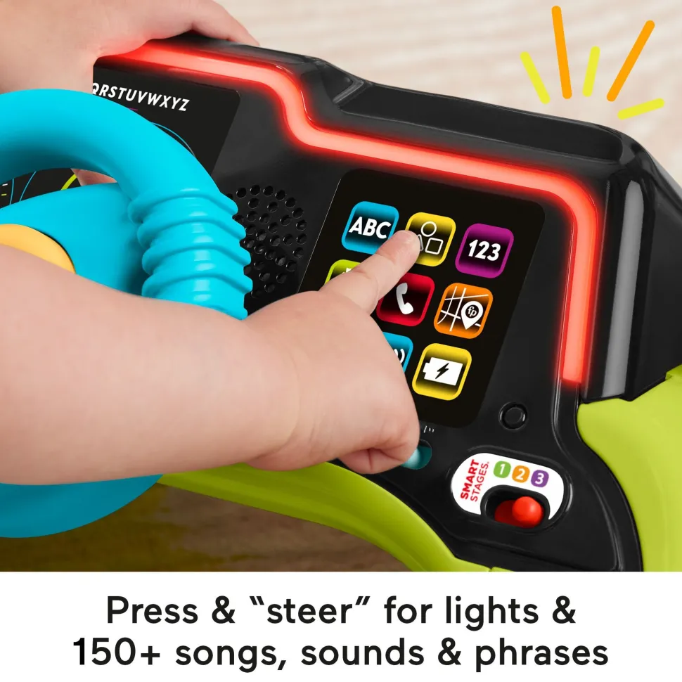 Fisher-Price Laugh & Learn - Sit & Steer Driver New