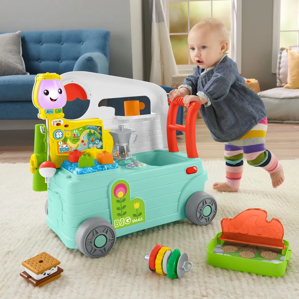 Fisher-Price Laugh & Learn 3-In-1 On The Go Camper Outlet