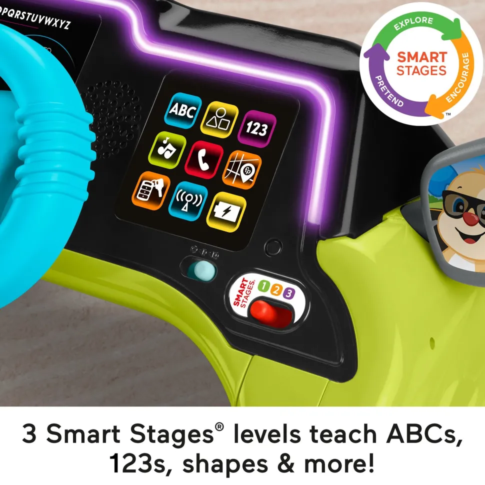 Fisher-Price Laugh & Learn - Sit & Steer Driver New