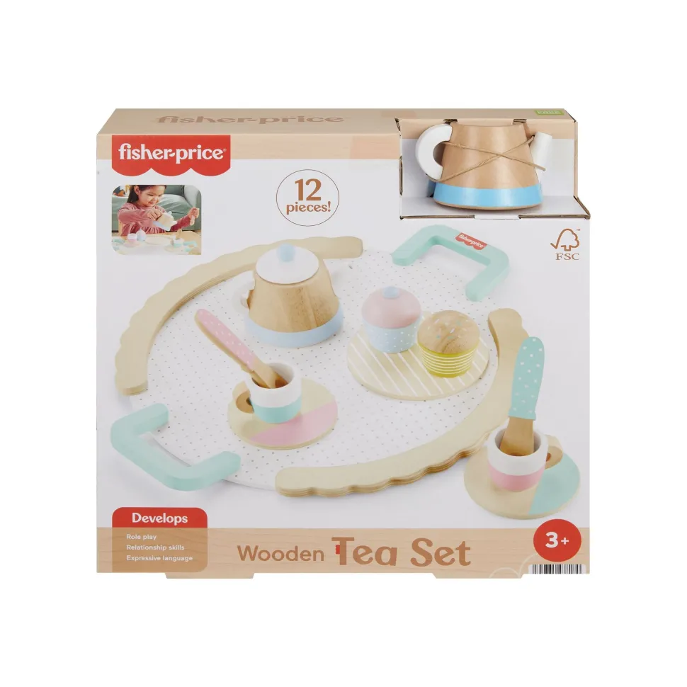 Fisher-Price Wood Tea Set Cheap