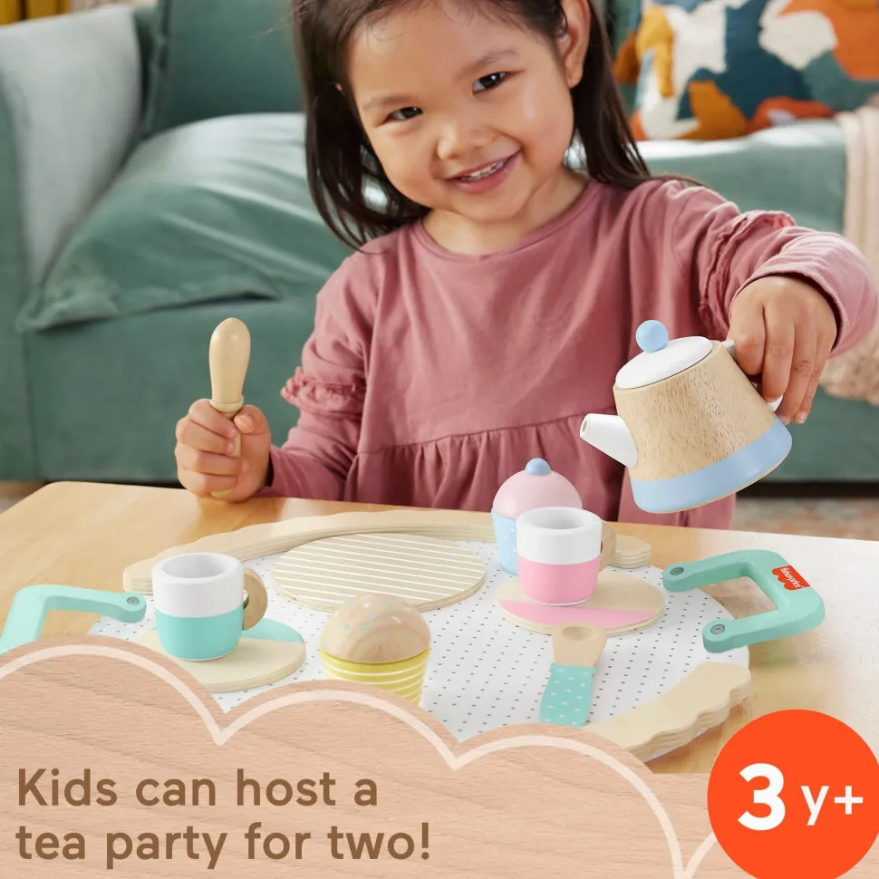 Fisher-Price Wood Tea Set Cheap