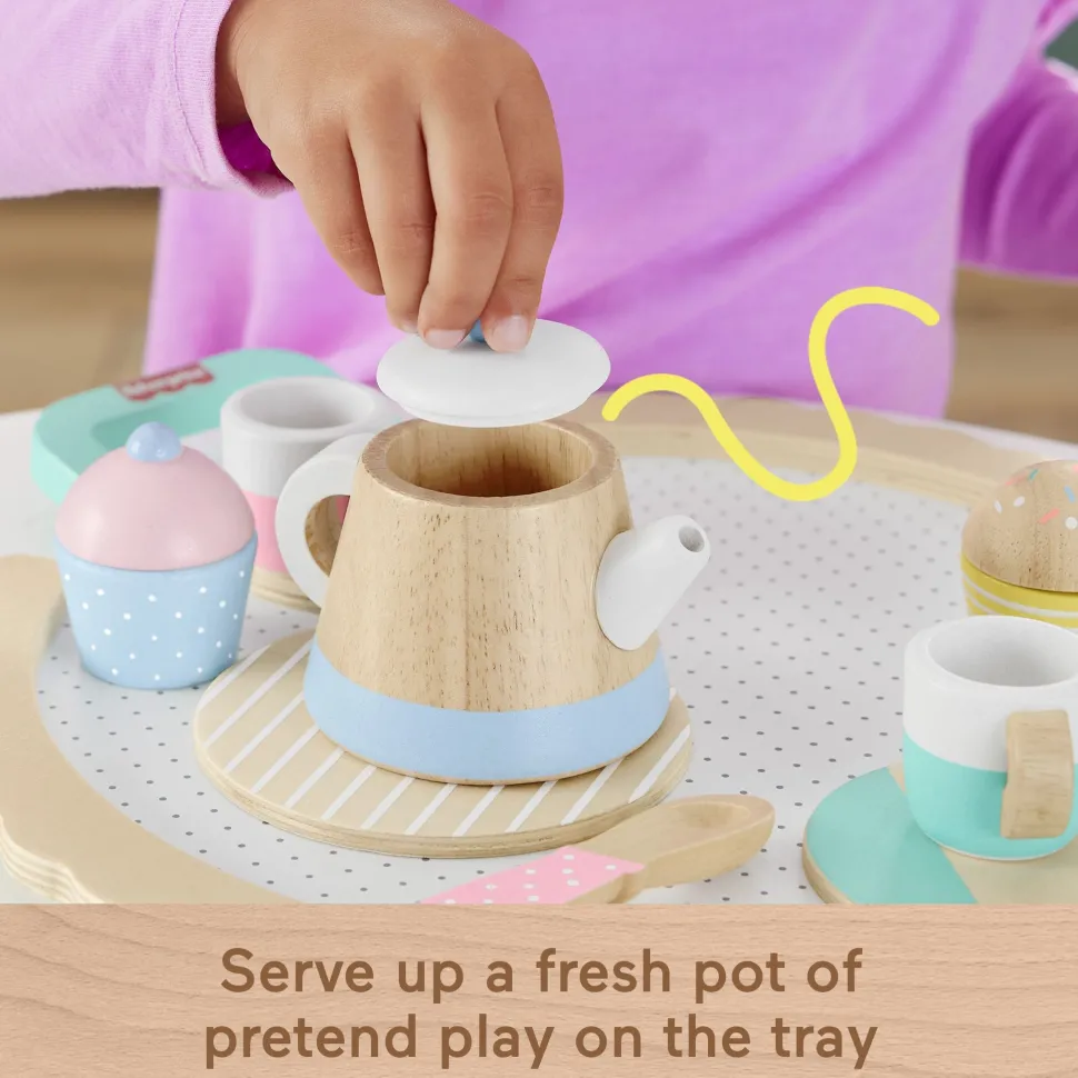 Fisher-Price Wood Tea Set Cheap