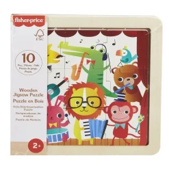 Fisher-Price Wooden Jigsaw Puzzle - Instruments Flash Sale