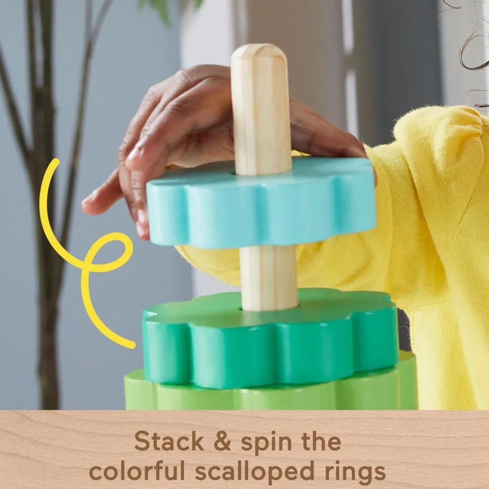 Fisher-Price Wooden Ring Stacker Best Sale